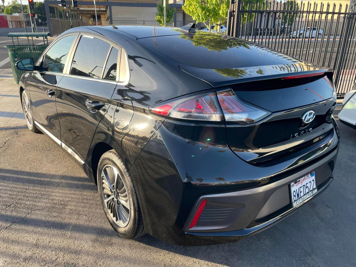 2021 BLACK /GRAY Hyundai Ioniq Plug-In Hybrid (KMHC75LD2MU) , located at 744 E Miner Ave, Stockton, CA, 95202, (209) 944-5770, 37.956863, -121.282082 - PLUS TAXES AND FEES - Photo#10